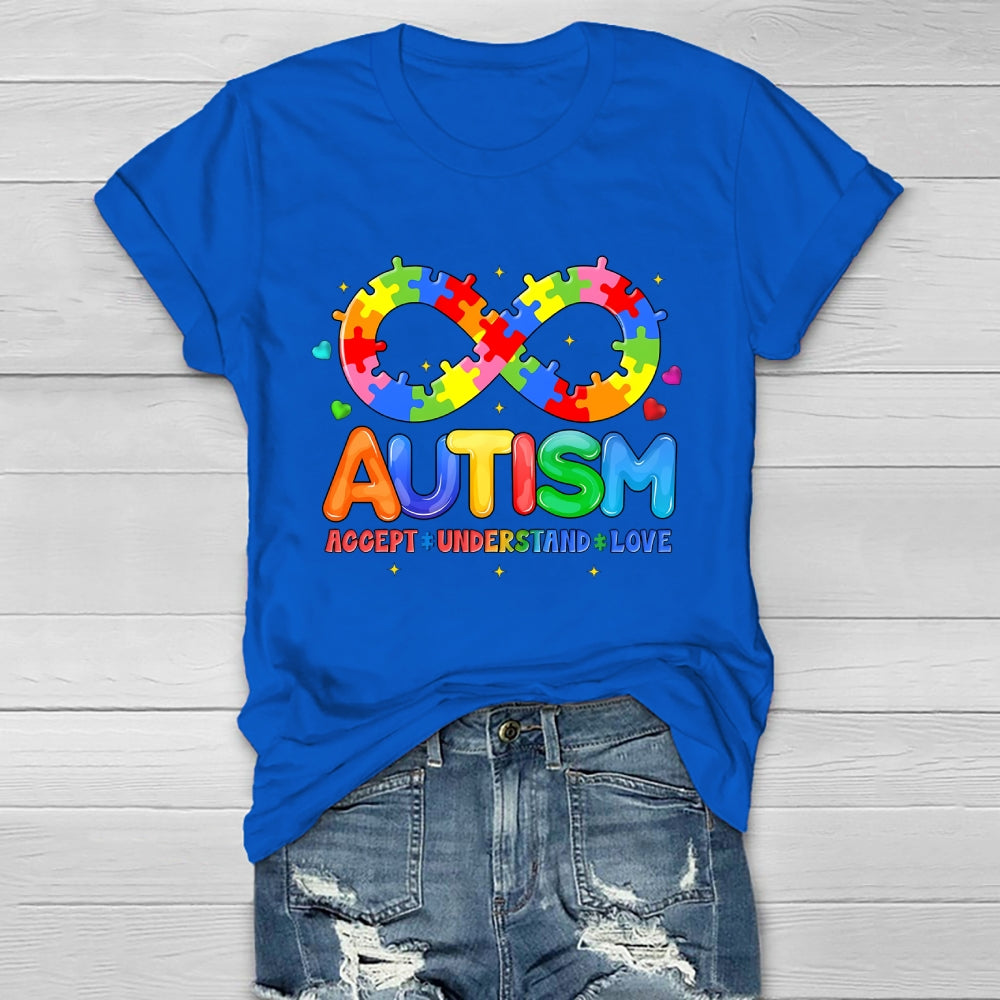 Autism Awareness Accept Understand Love Healthwear T-shirt