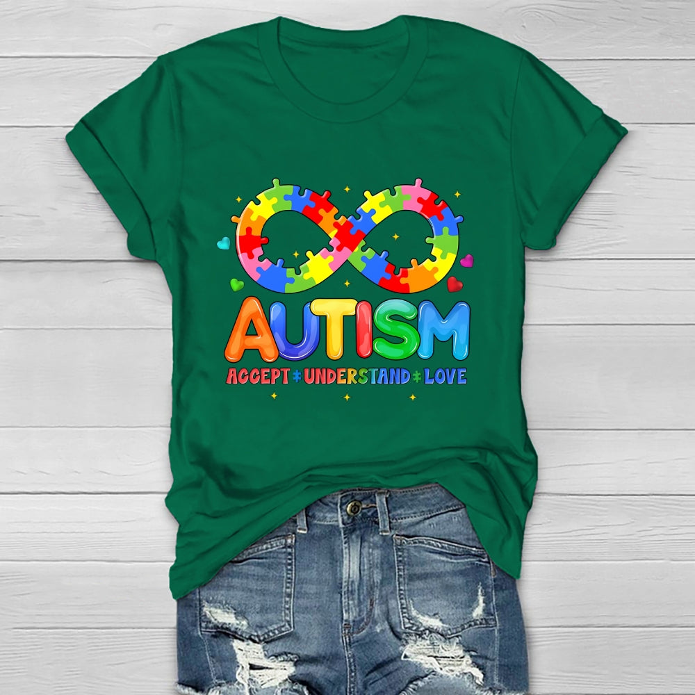Autism Awareness Accept Understand Love Healthwear T-shirt