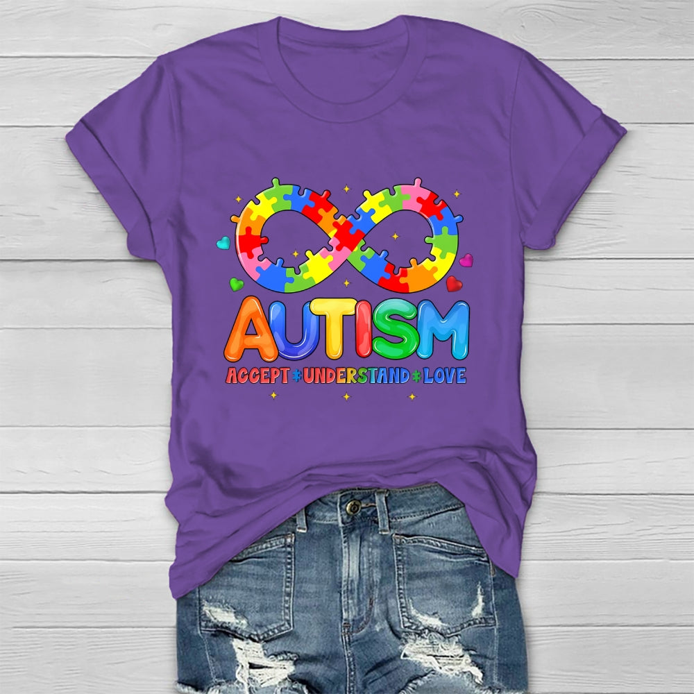 Autism Awareness Accept Understand Love Healthwear T-shirt