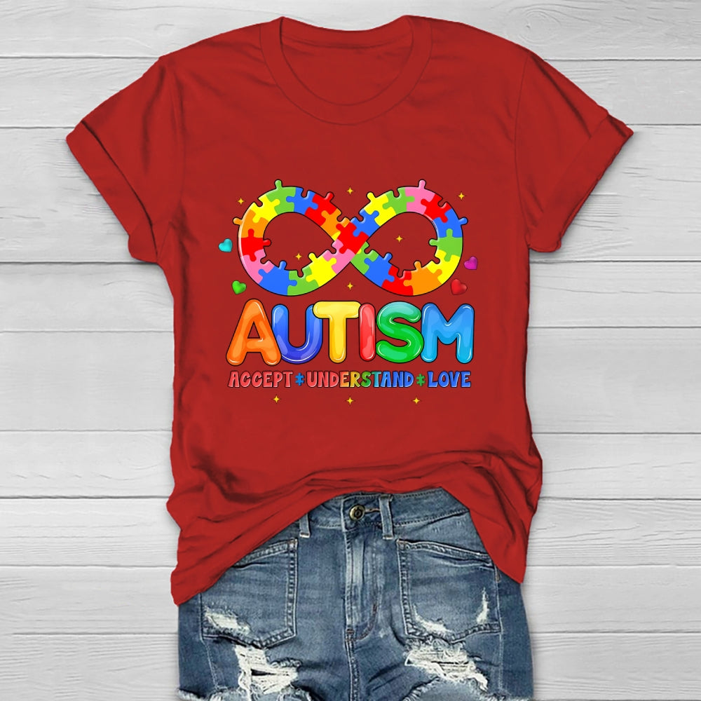 Autism Awareness Accept Understand Love Healthwear T-shirt