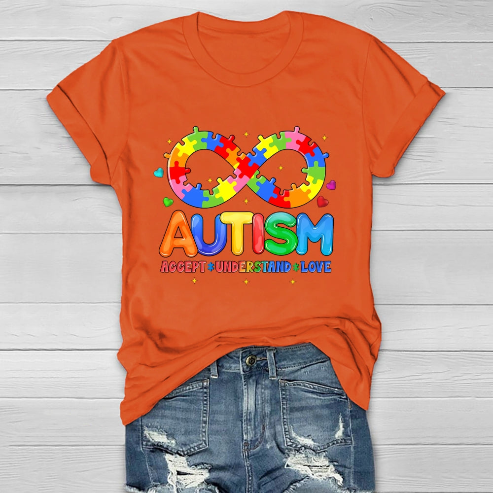 Autism Awareness Accept Understand Love Healthwear T-shirt
