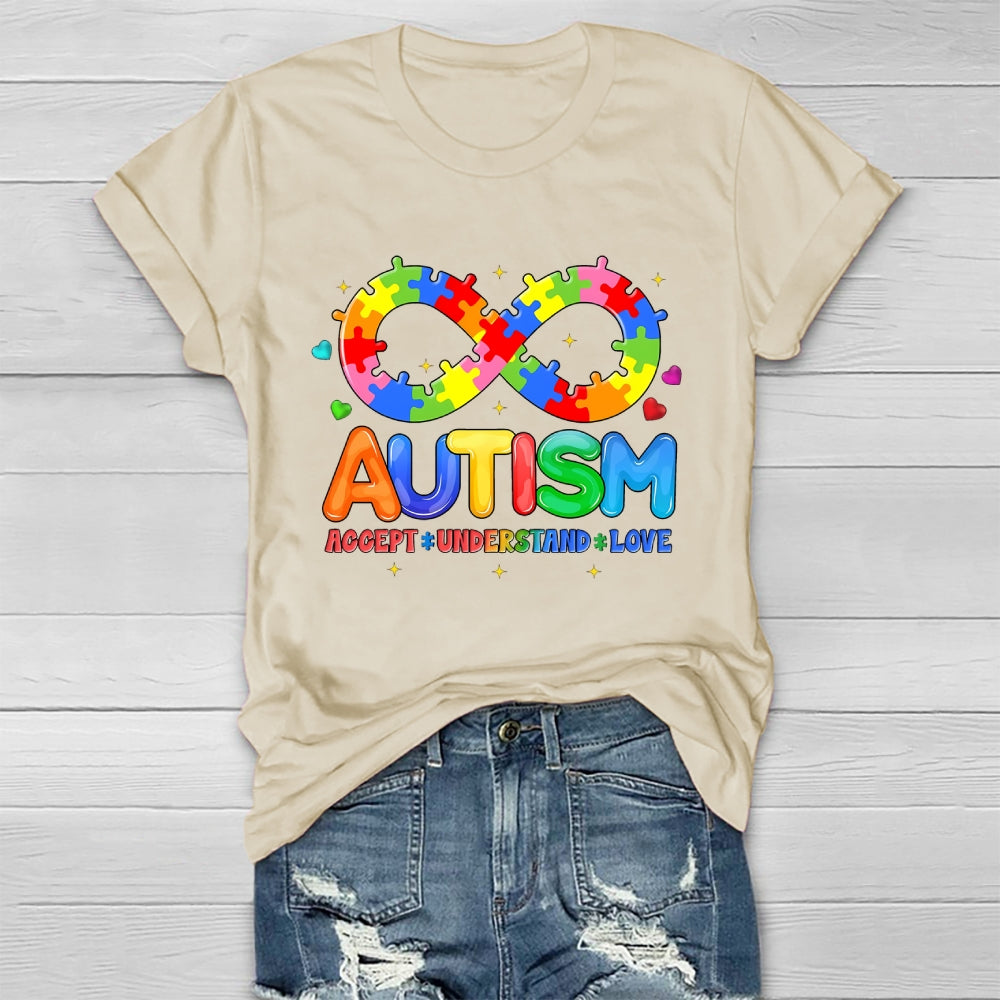 Autism Awareness Accept Understand Love Healthwear T-shirt