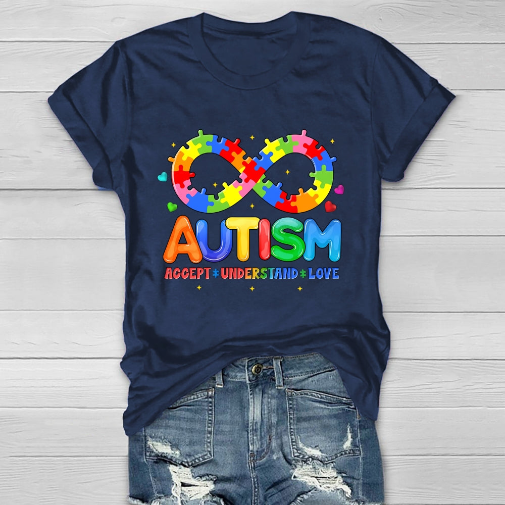 Autism Awareness Accept Understand Love Healthwear T-shirt