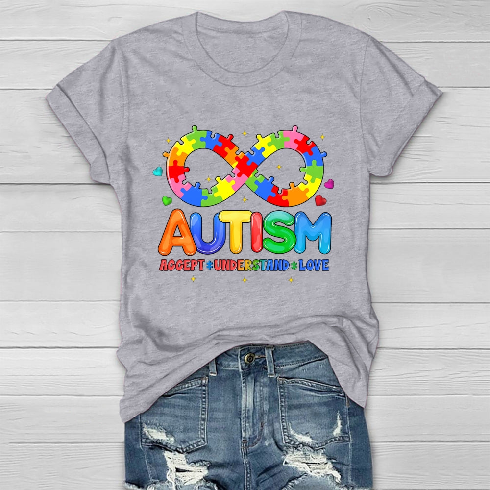 Autism Awareness Accept Understand Love Healthwear T-shirt