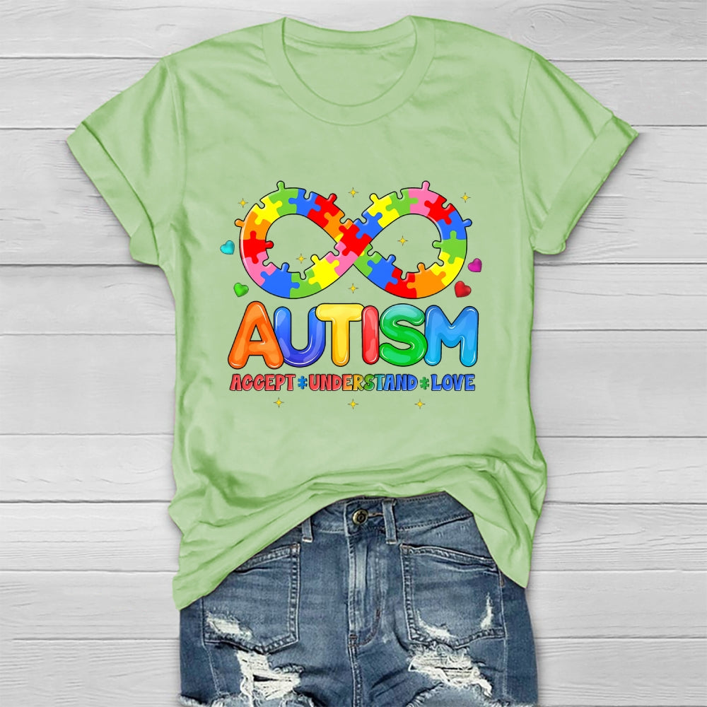 Autism Awareness Accept Understand Love Healthwear T-shirt