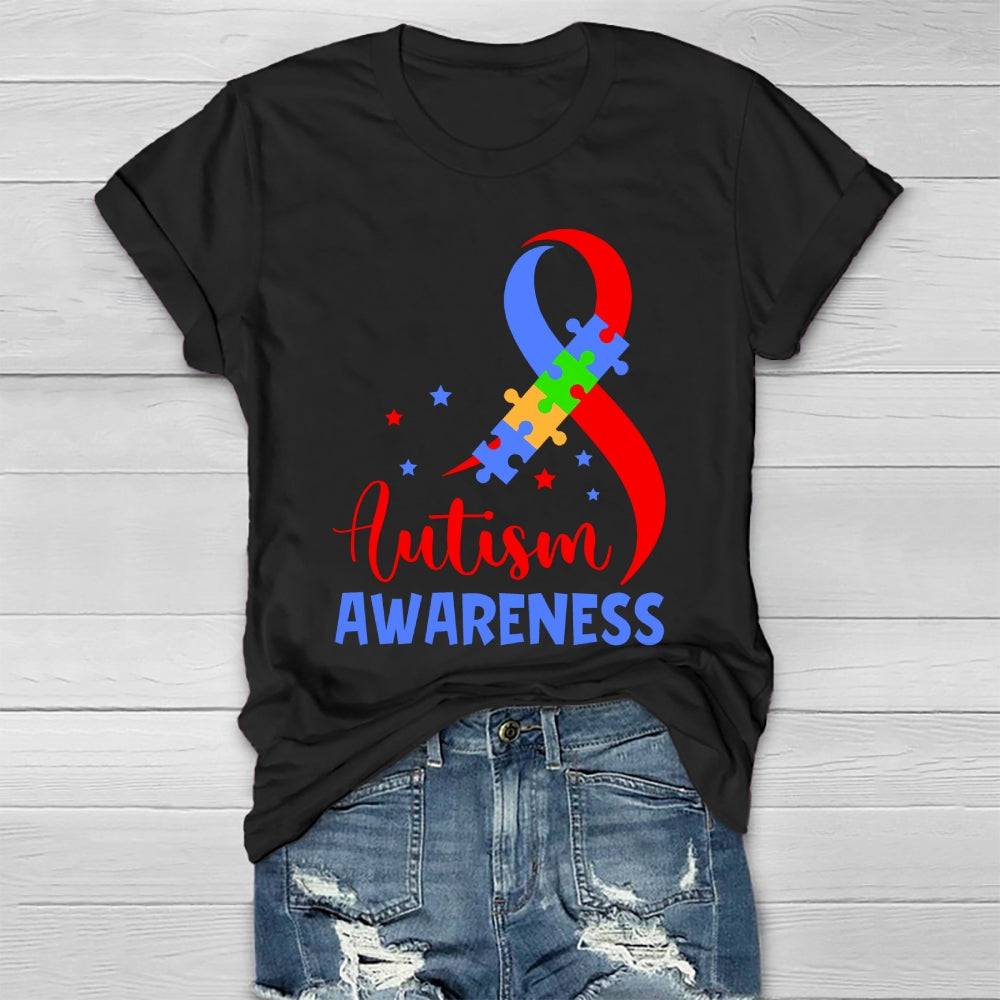 Autism Awareness Letters Healthwear T-shirt