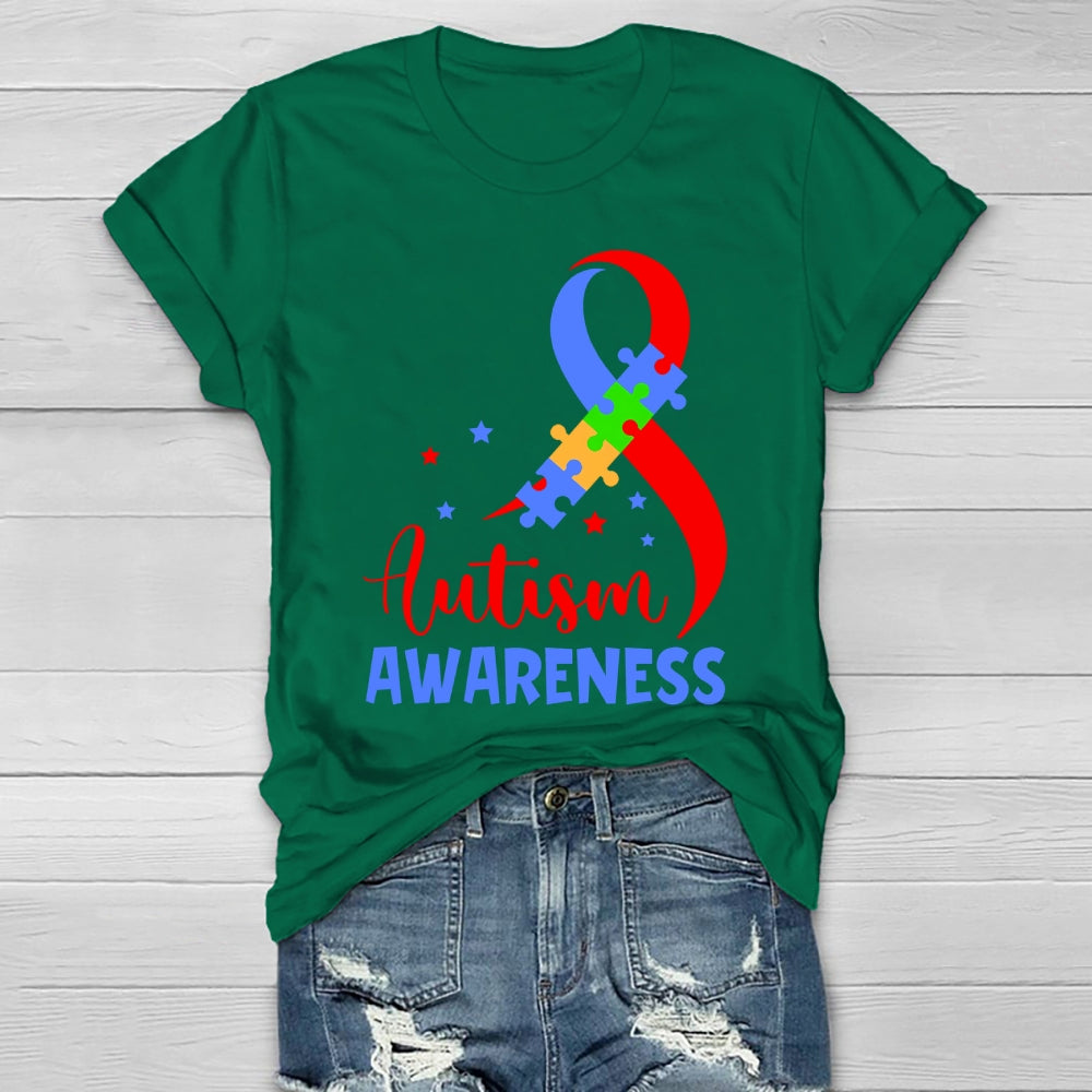 Autism Awareness Letters Healthwear T-shirt