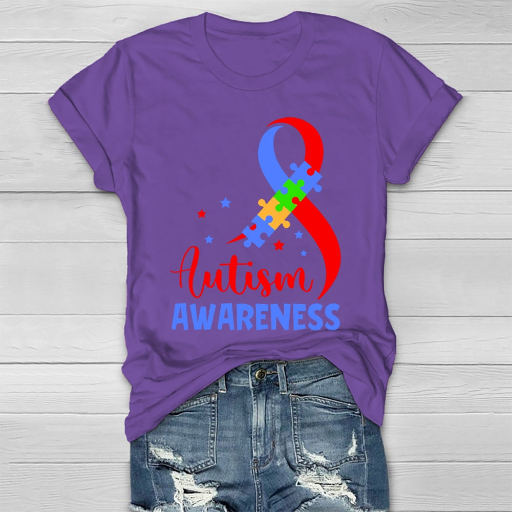 Autism Awareness Letters Healthwear T-shirt