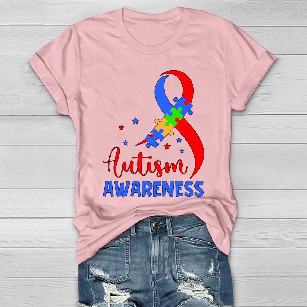 Autism Awareness Letters Healthwear T-shirt