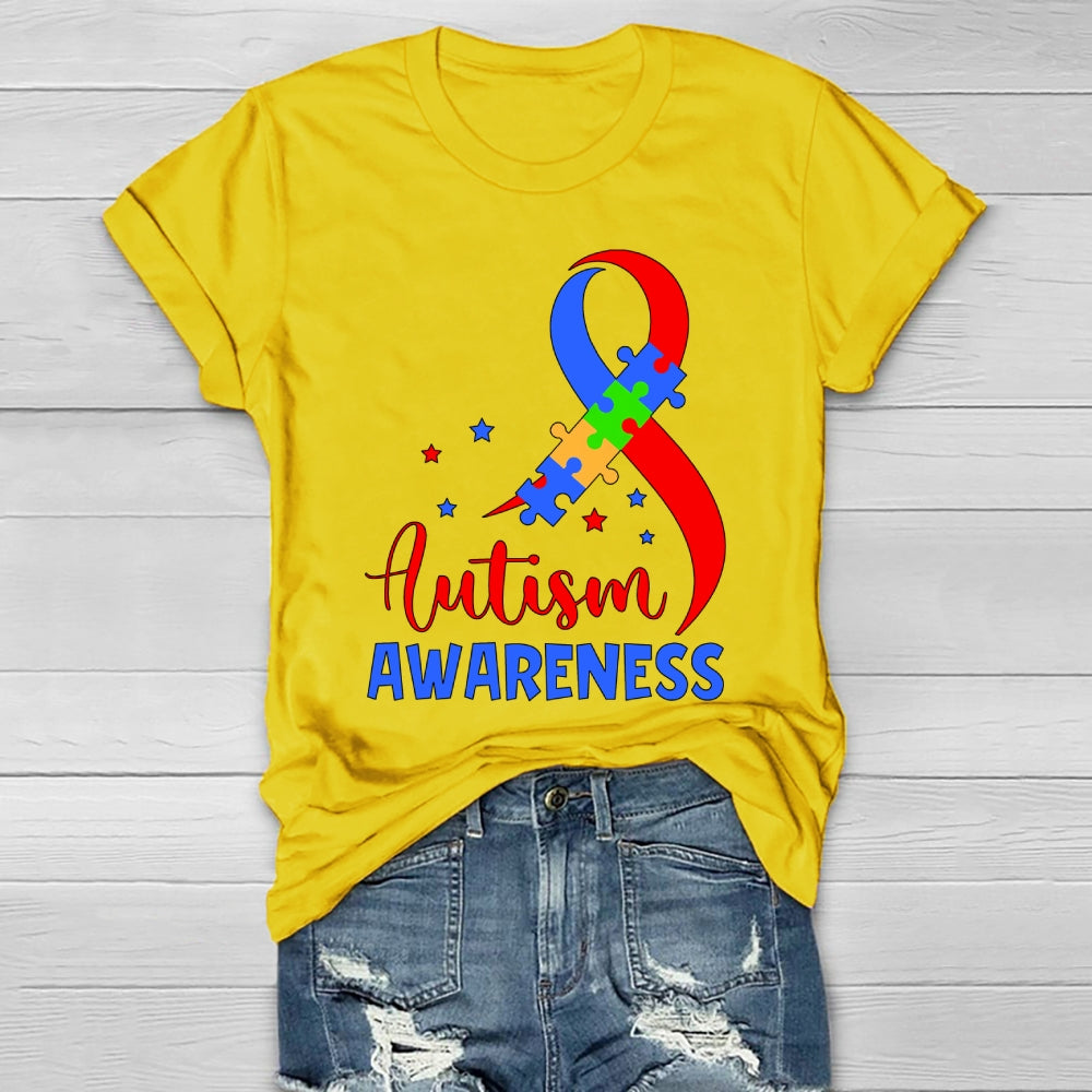 Autism Awareness Letters Healthwear T-shirt