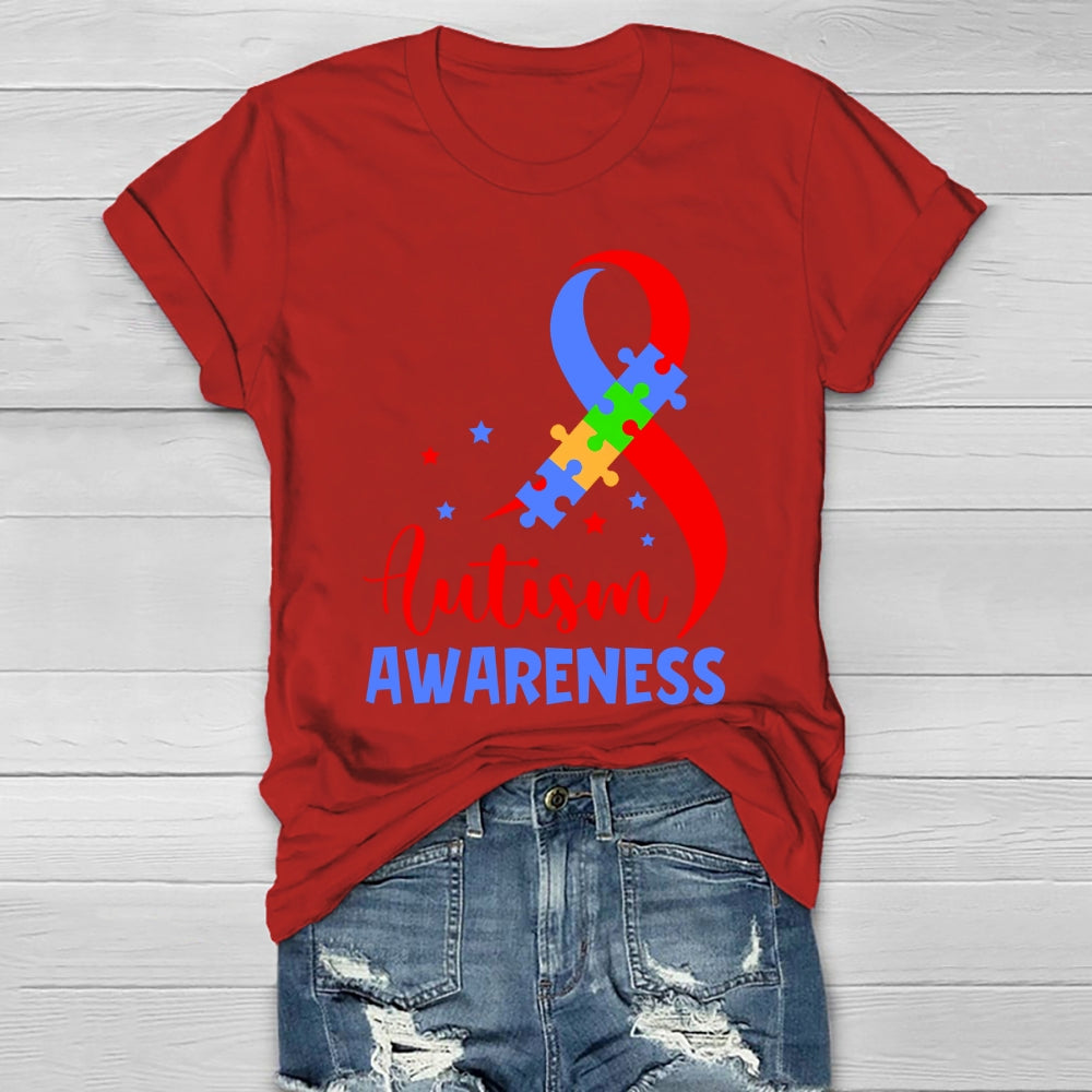 Autism Awareness Letters Healthwear T-shirt