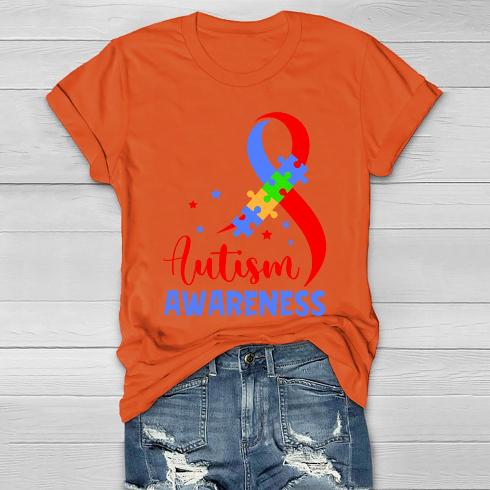 Autism Awareness Letters Healthwear T-shirt