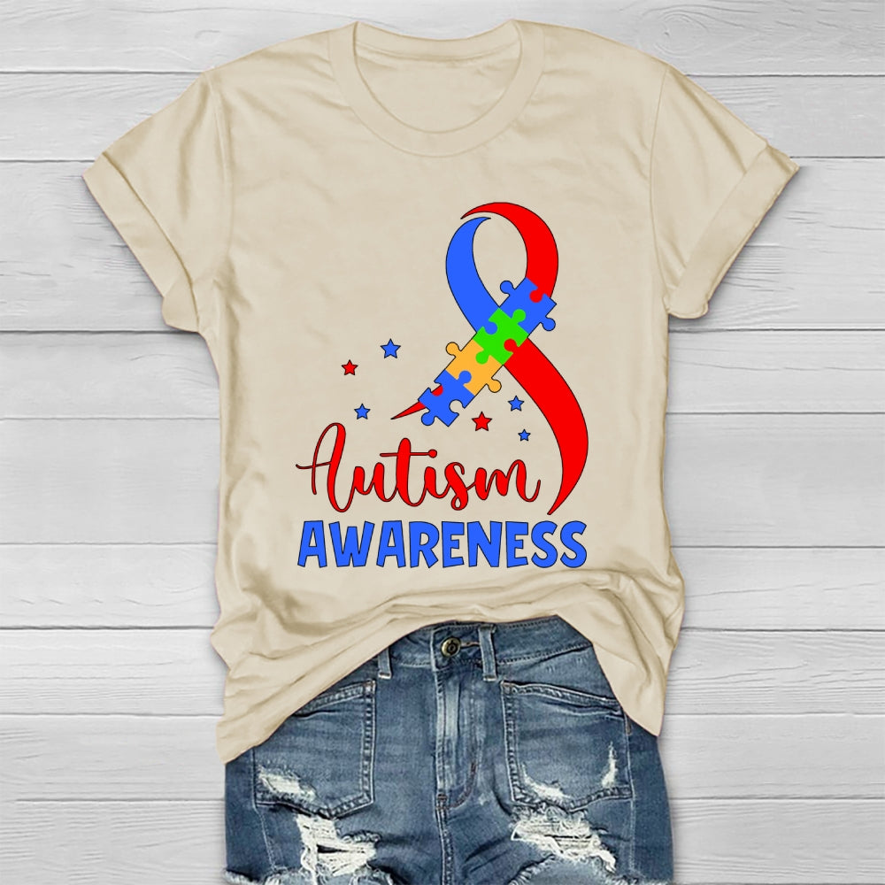 Autism Awareness Letters Healthwear T-shirt