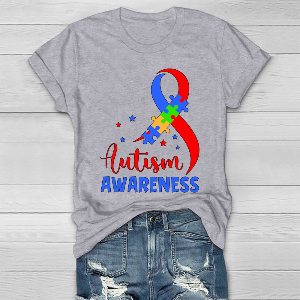 Autism Awareness Letters Healthwear T-shirt