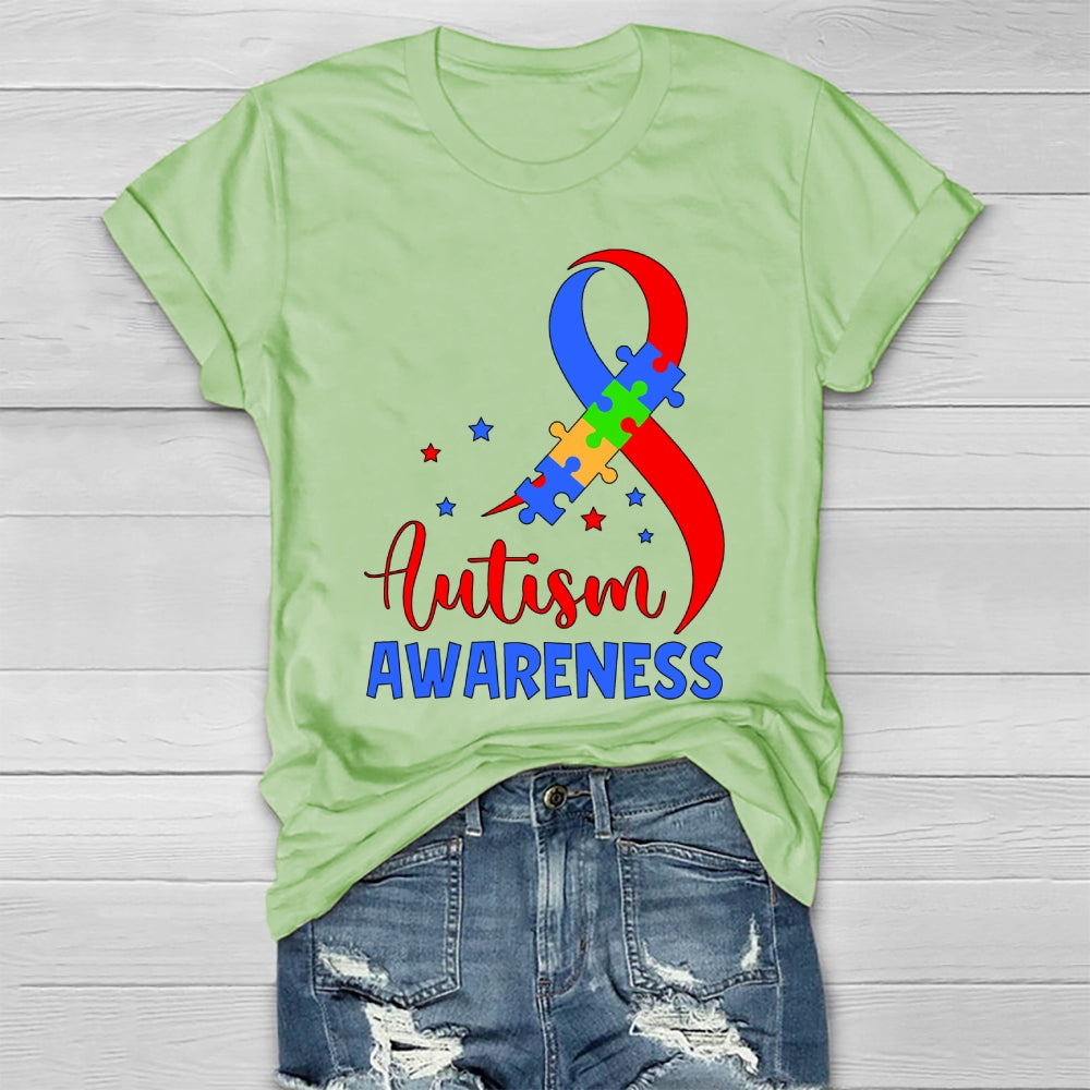 Autism Awareness Letters Healthwear T-shirt