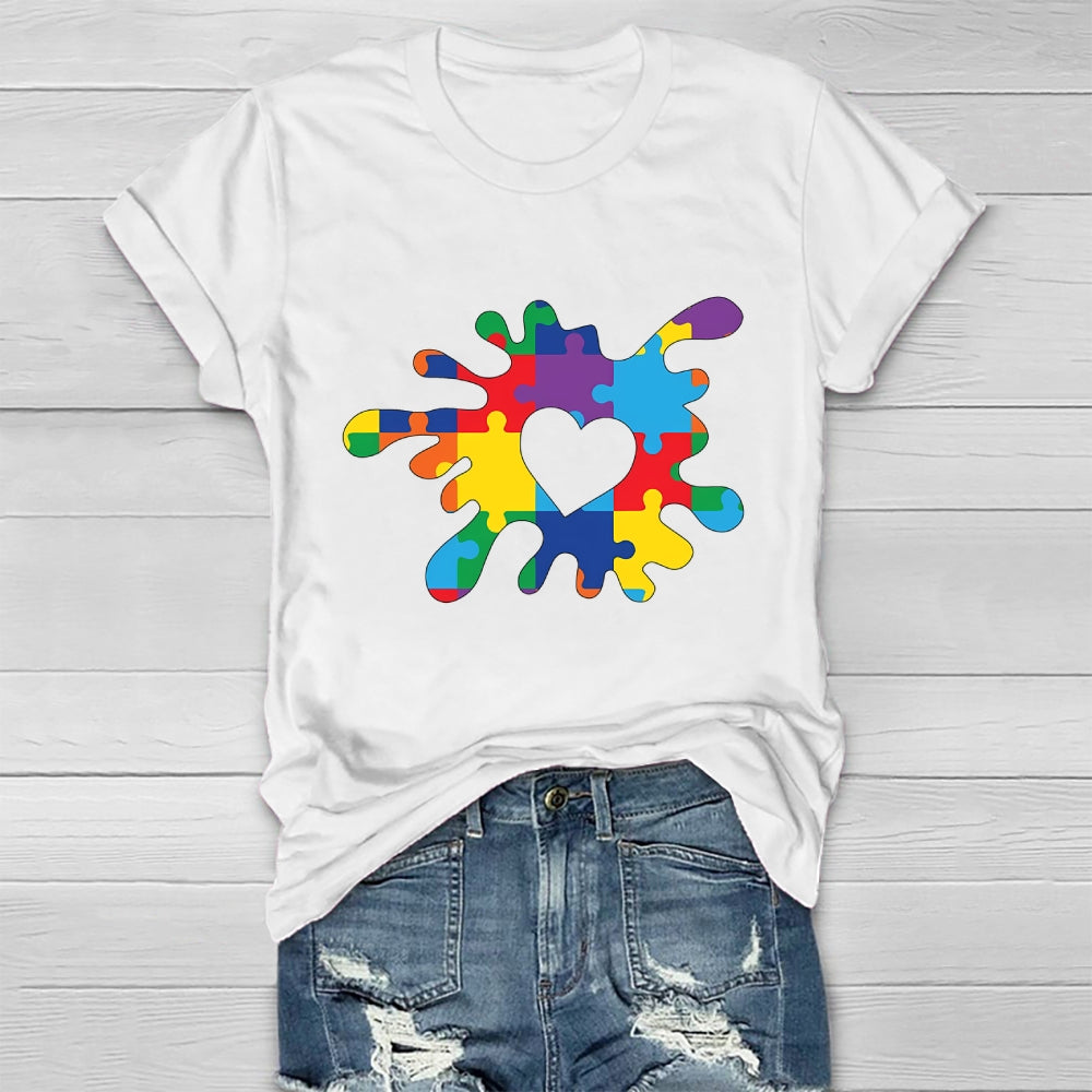 Autism Awareness Graphic Healthwear T-shirt