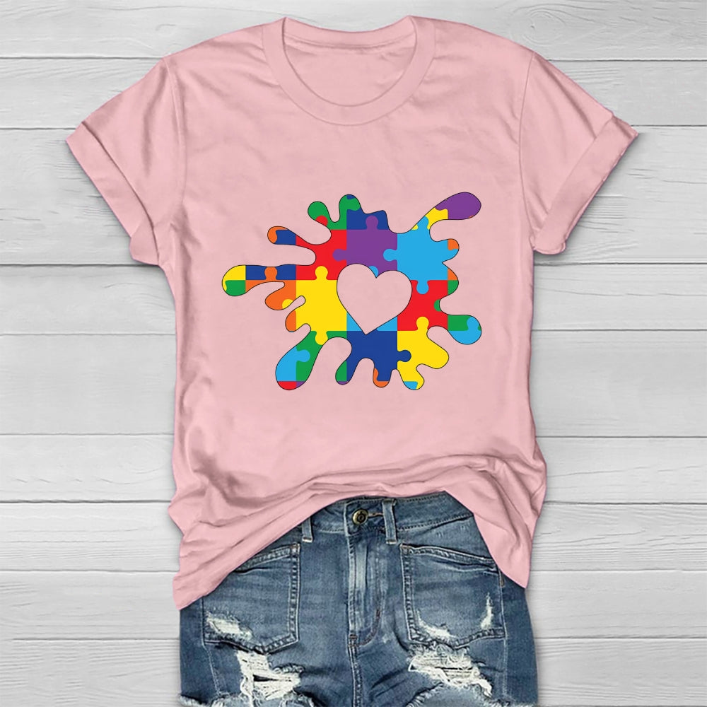 Autism Awareness Graphic Healthwear T-shirt