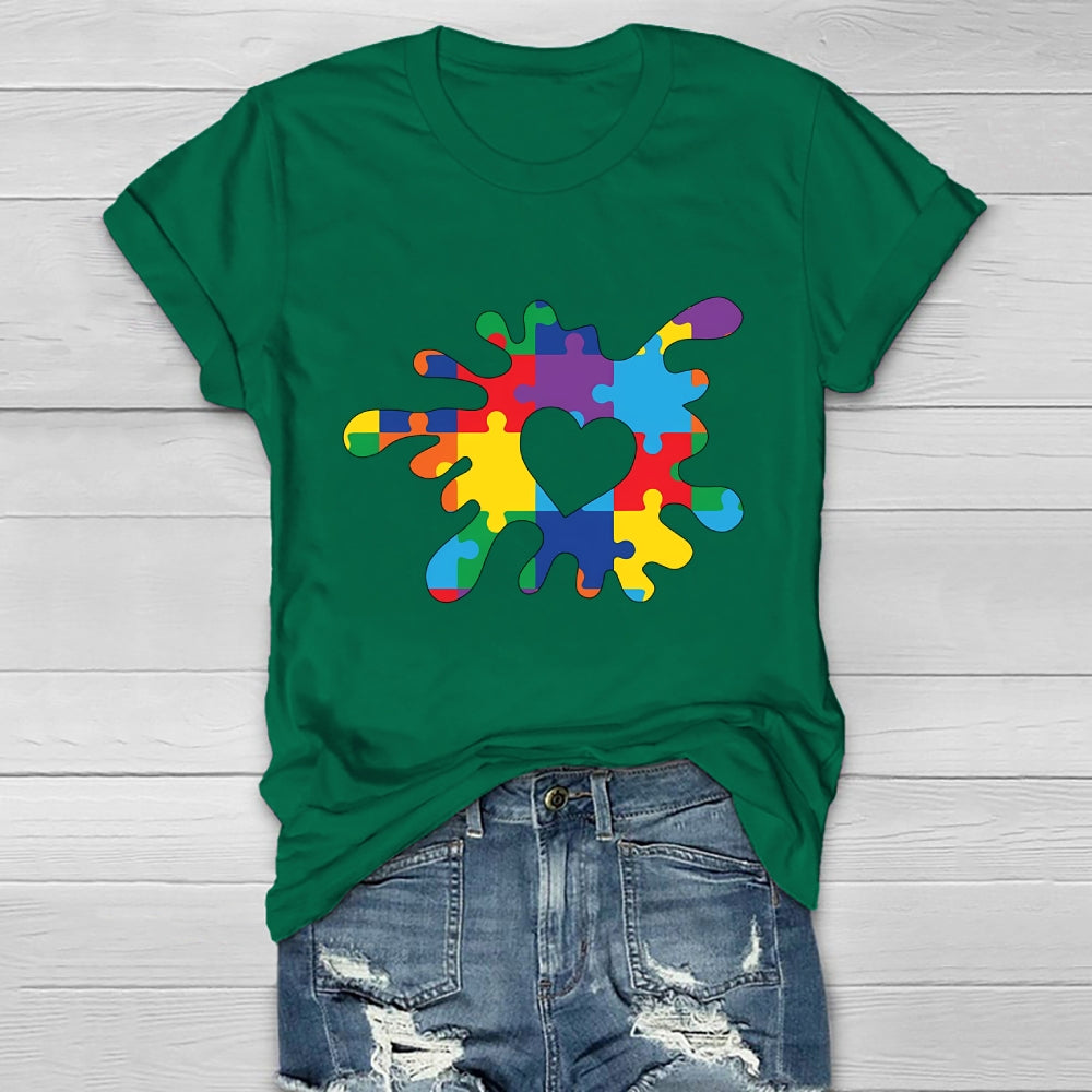 Autism Awareness Graphic Healthwear T-shirt