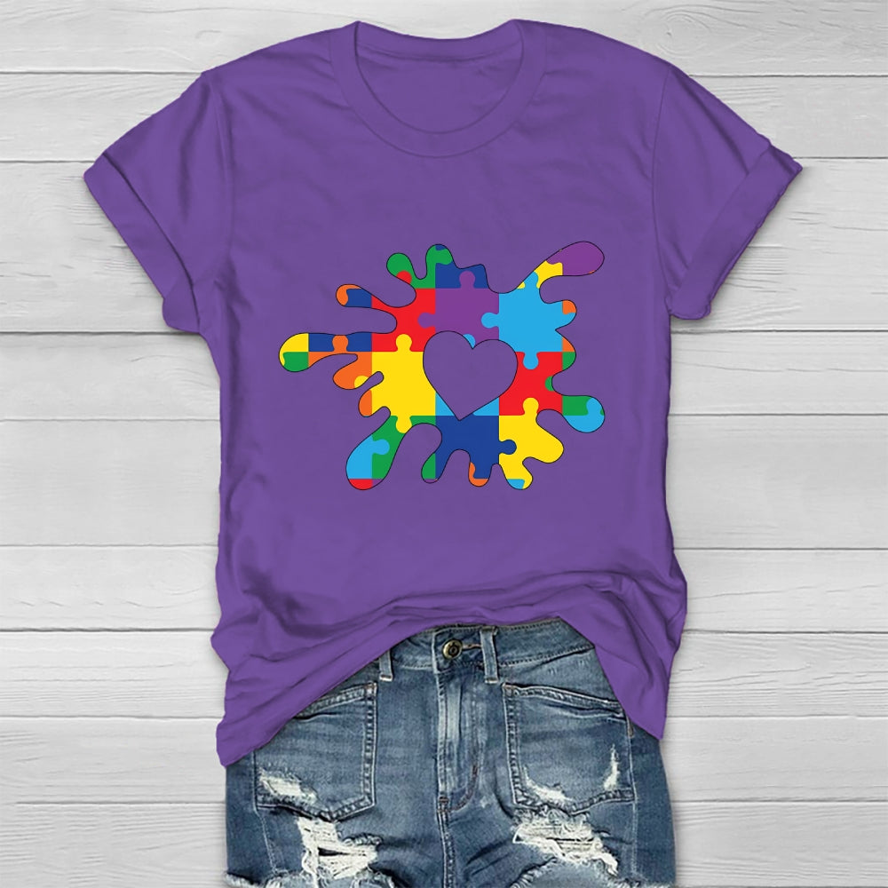 Autism Awareness Graphic Healthwear T-shirt