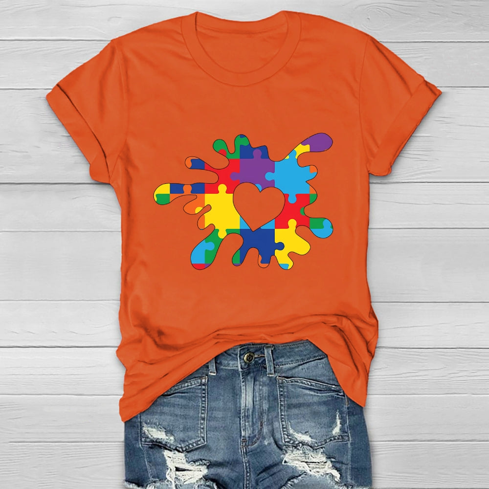Autism Awareness Graphic Healthwear T-shirt