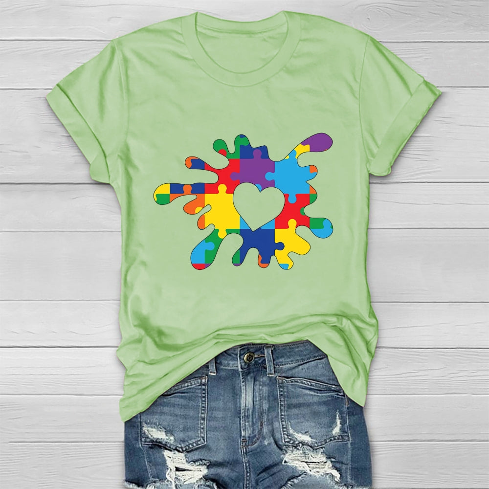 Autism Awareness Graphic Healthwear T-shirt
