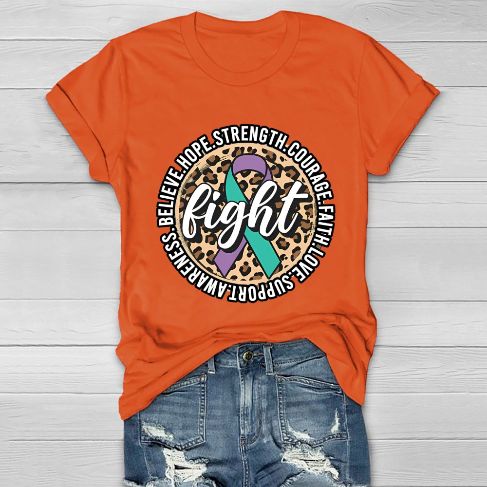 Fight Believe Hope Healthwear T-shirt