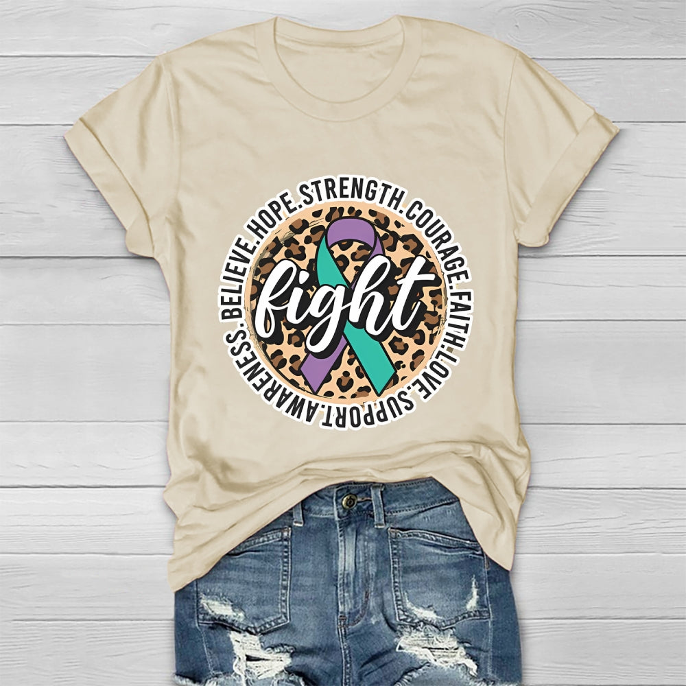 Fight Believe Hope Healthwear T-shirt