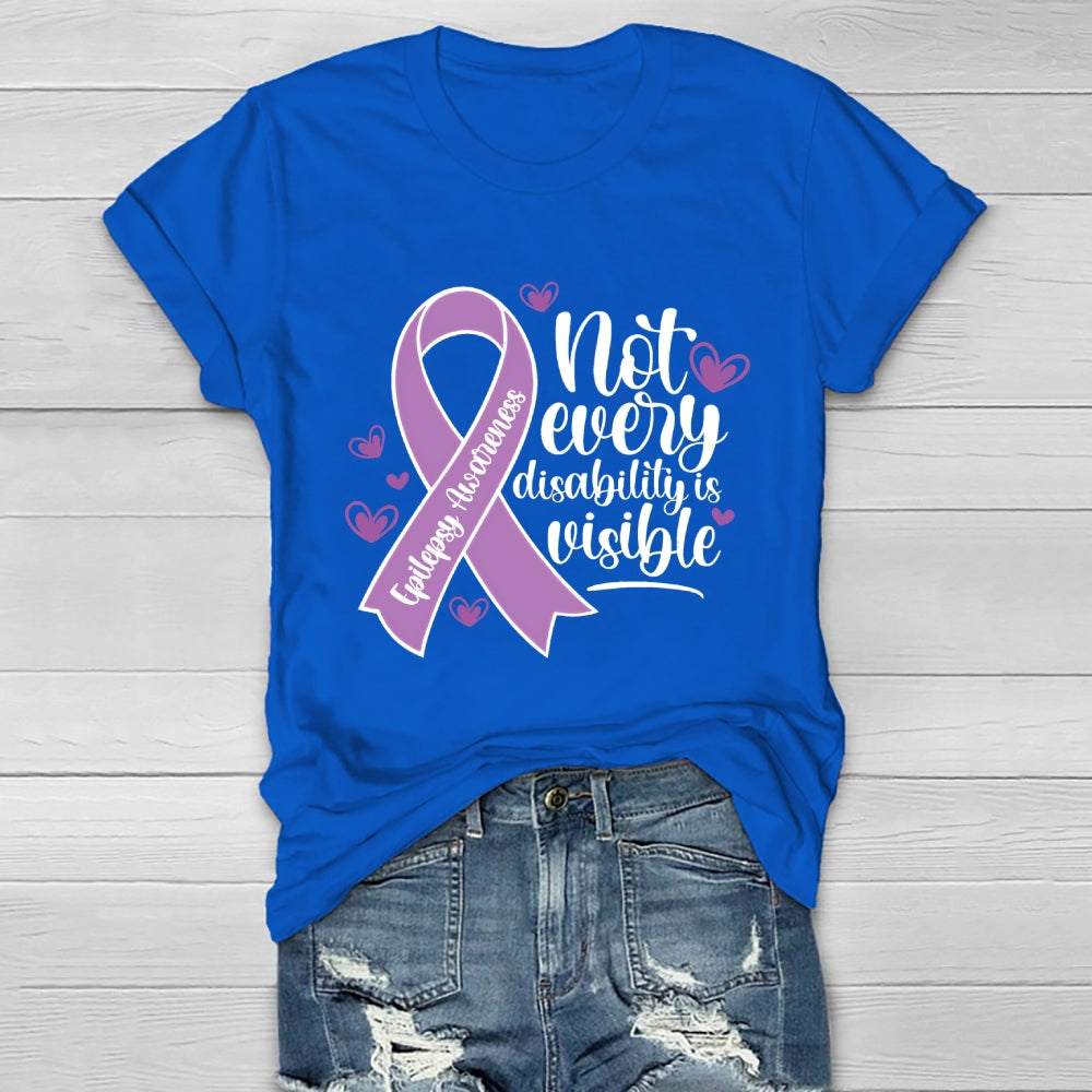 Not Every Disability Is Visible Healthwear T-shirt