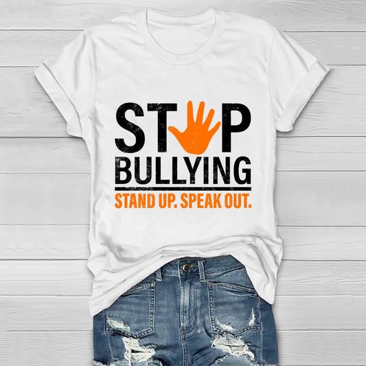 Stop Bullying Stand Up Speak Out Healthwear T-shirt