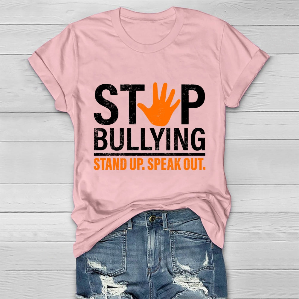 Stop Bullying Stand Up Speak Out Healthwear T-shirt
