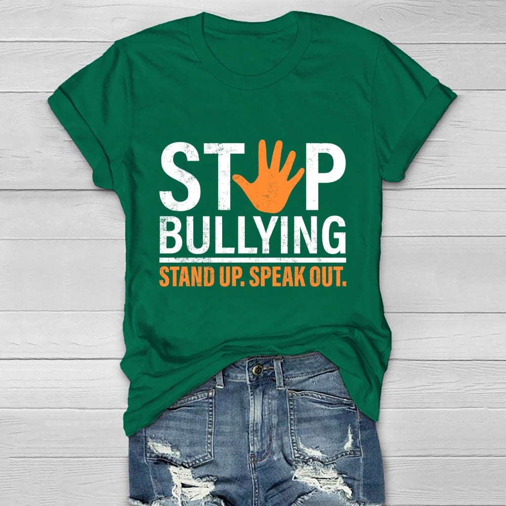 Stop Bullying Stand Up Speak Out Healthwear T-shirt
