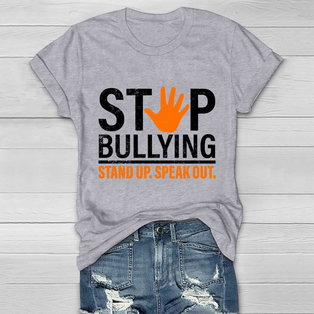 Stop Bullying Stand Up Speak Out Healthwear T-shirt