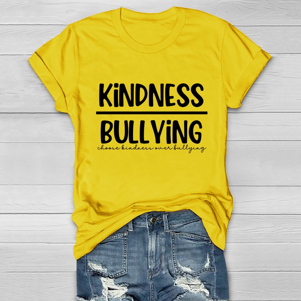 Kindness Bullying Choose Kindness Over Bullying Healthwear T-shirt