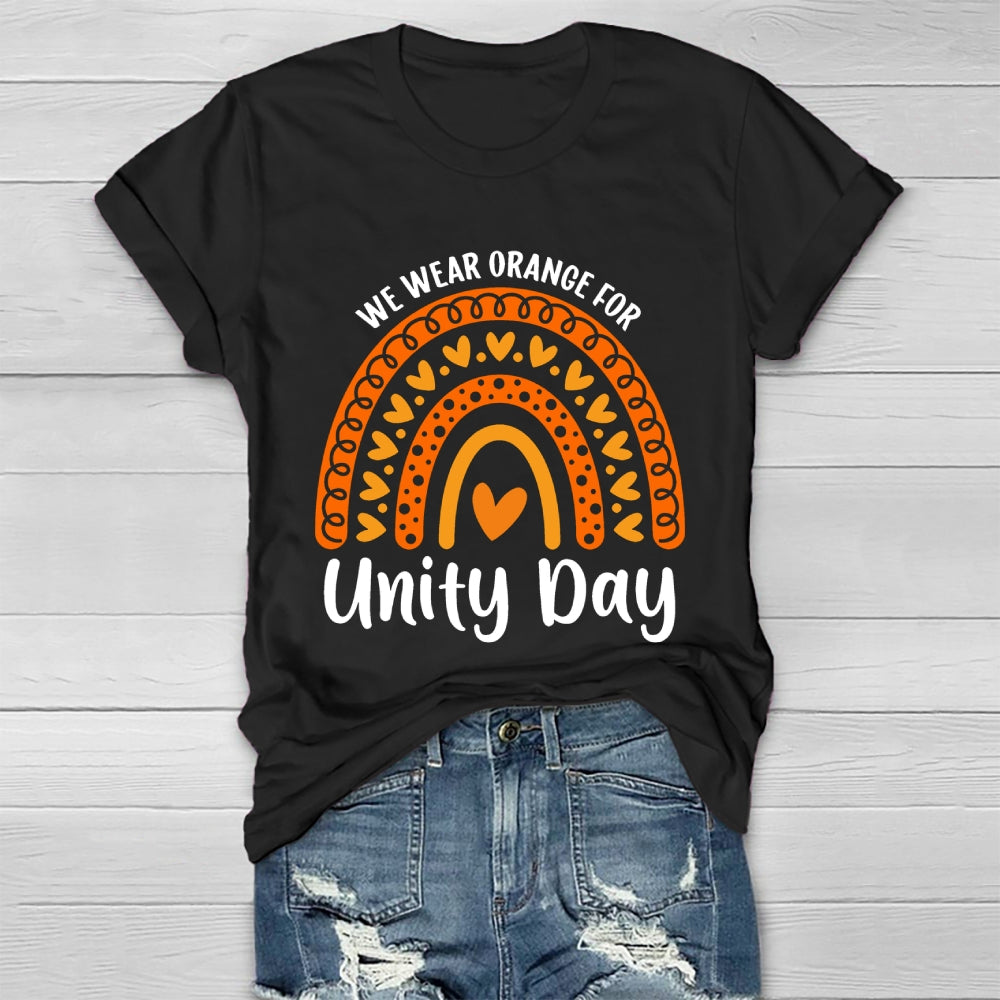 We Wear Orange For Unity Day  Healthwear T-shirt