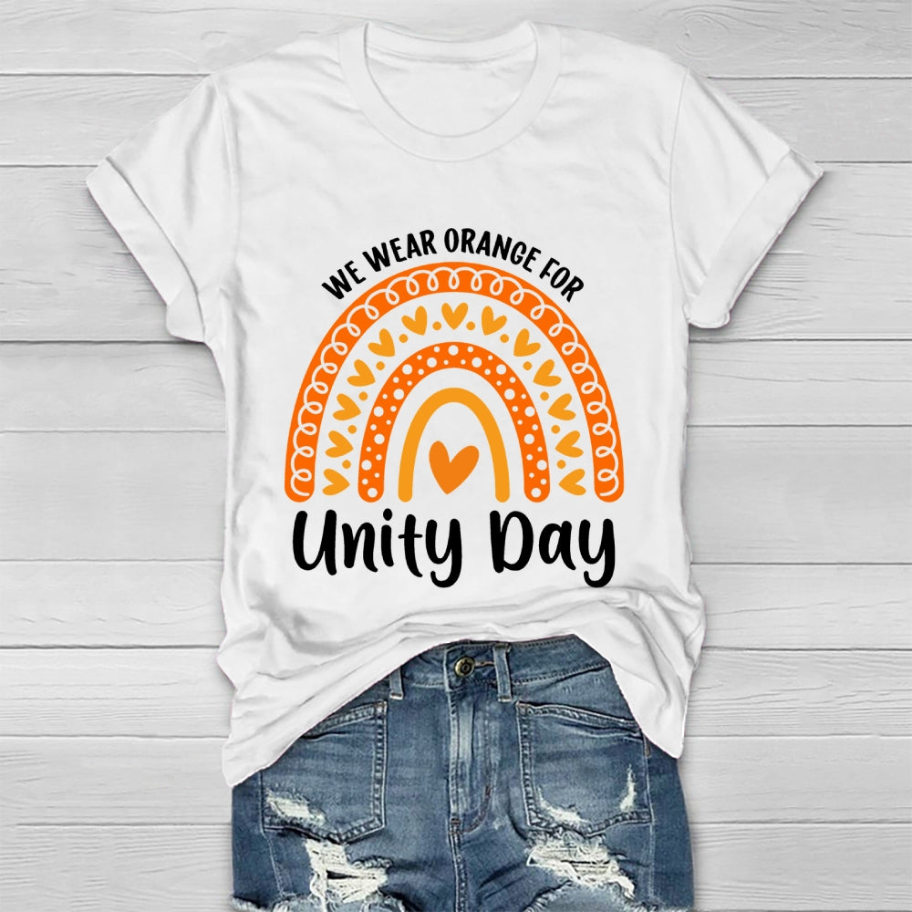 We Wear Orange For Unity Day  Healthwear T-shirt