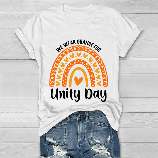We Wear Orange For Unity Day  Healthwear T-shirt