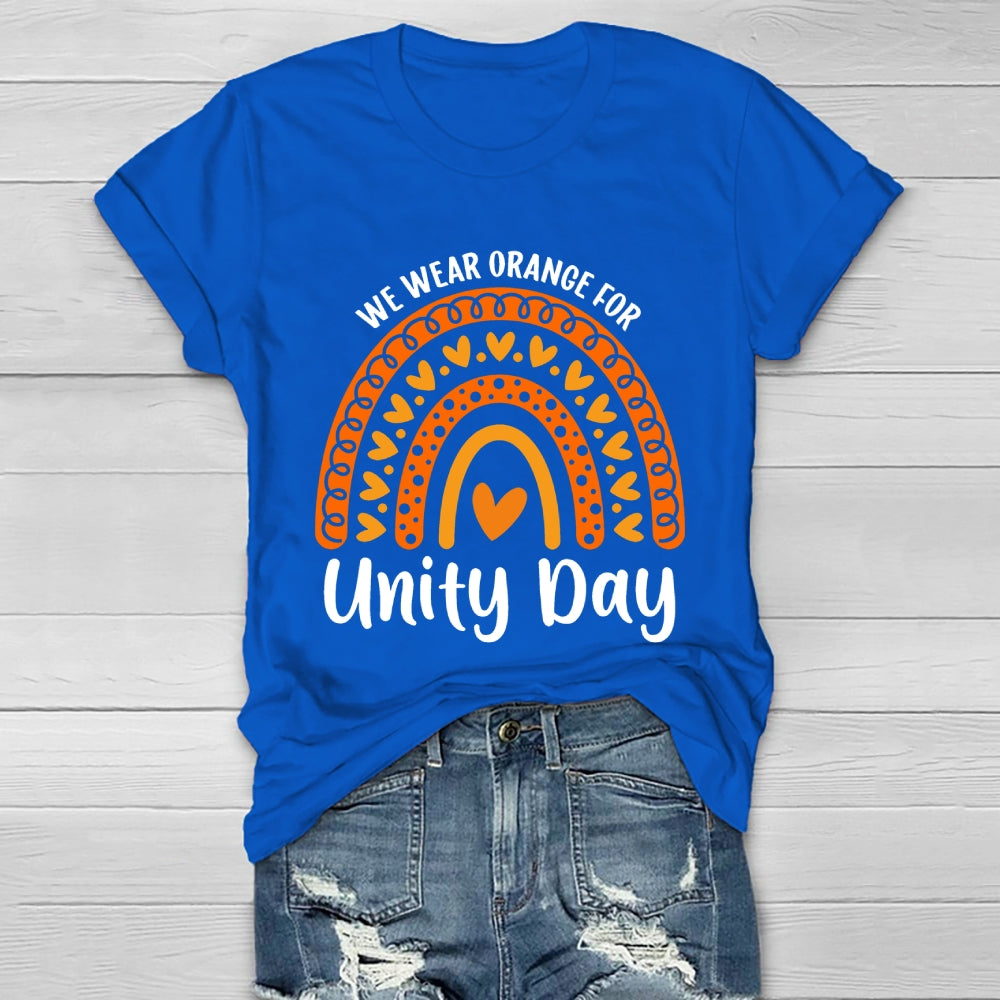 We Wear Orange For Unity Day  Healthwear T-shirt