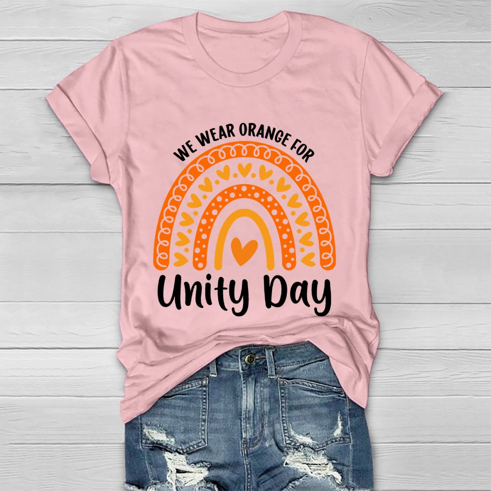 We Wear Orange For Unity Day  Healthwear T-shirt
