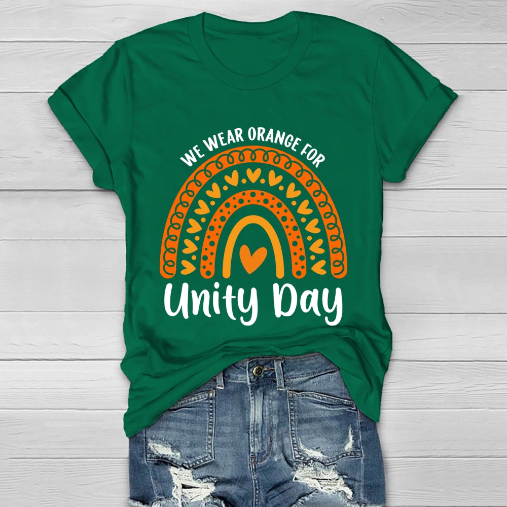 We Wear Orange For Unity Day  Healthwear T-shirt