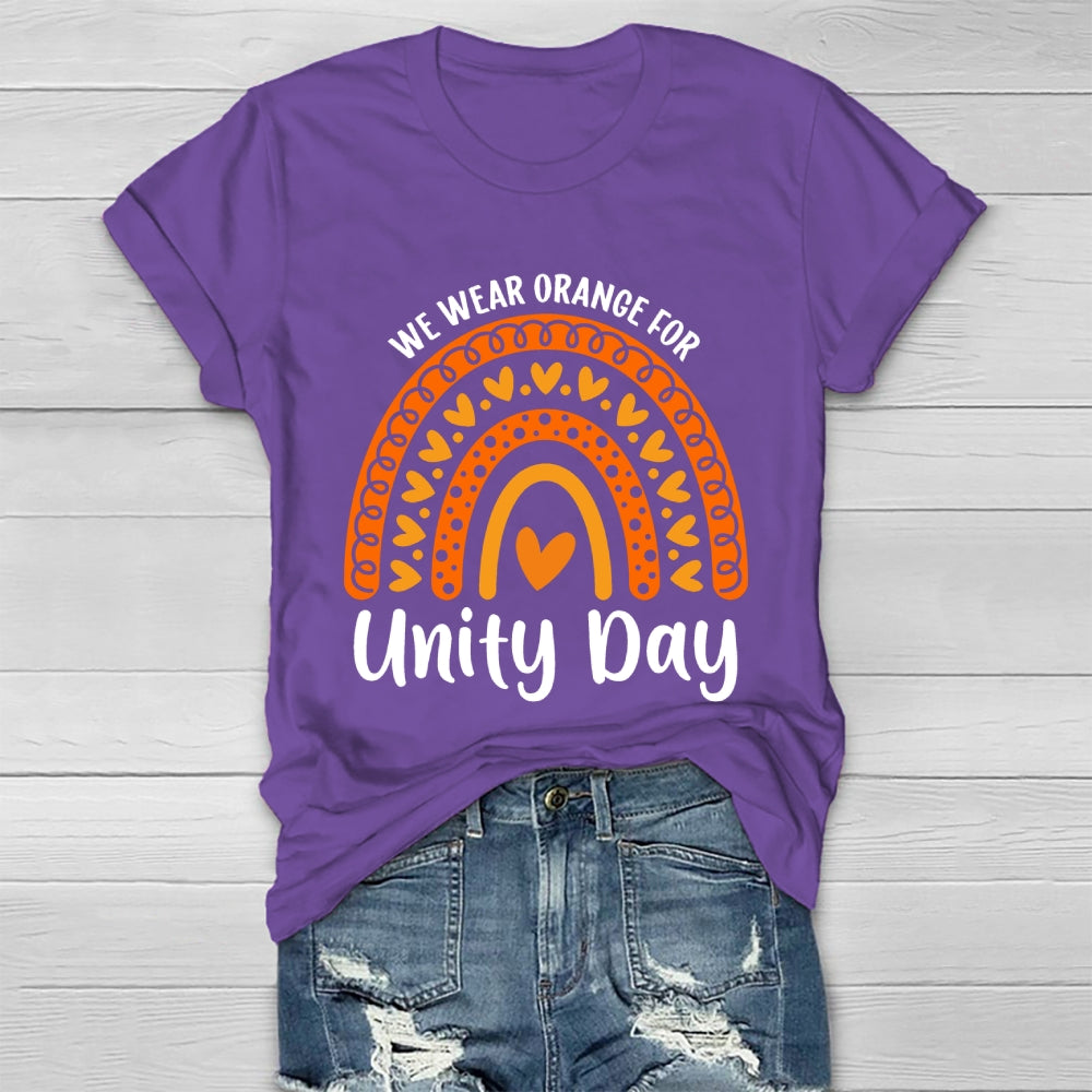 We Wear Orange For Unity Day  Healthwear T-shirt