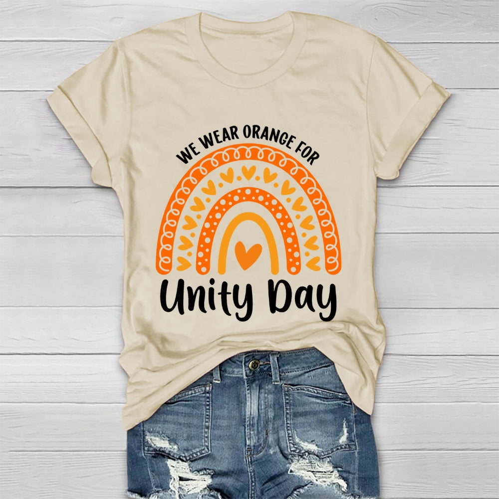 We Wear Orange For Unity Day  Healthwear T-shirt