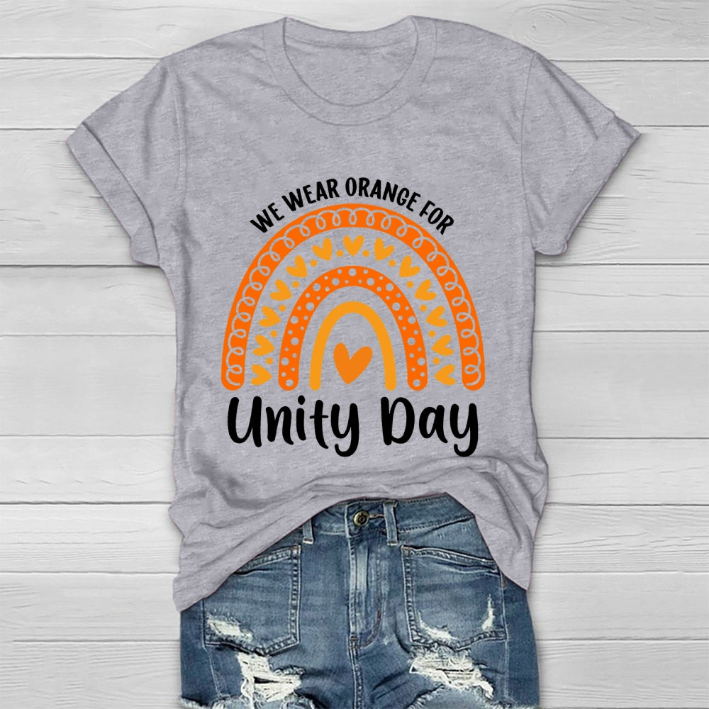 We Wear Orange For Unity Day  Healthwear T-shirt