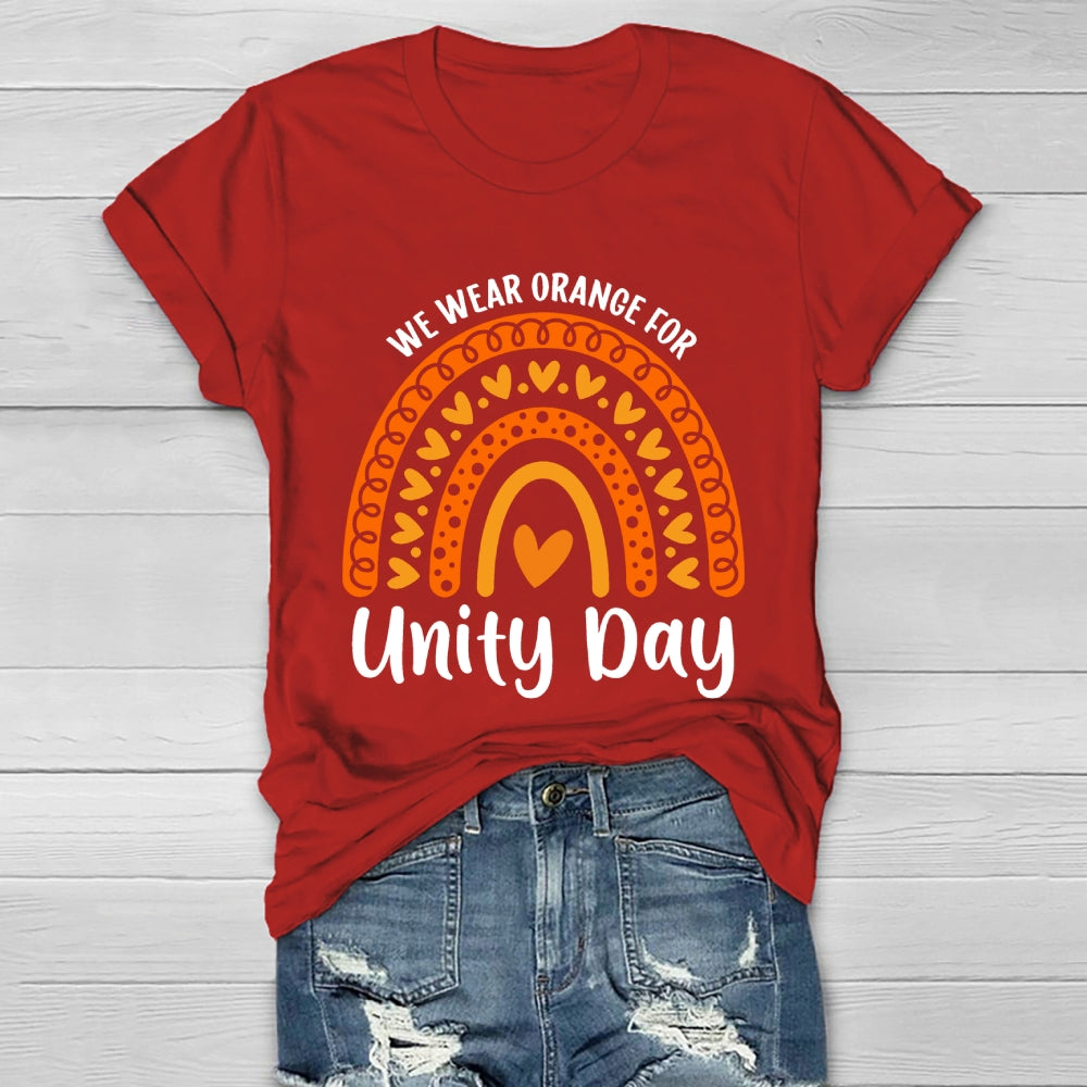 We Wear Orange For Unity Day  Healthwear T-shirt