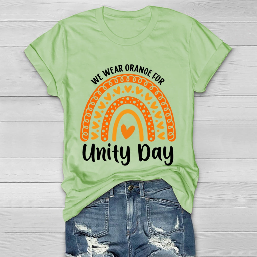 We Wear Orange For Unity Day  Healthwear T-shirt
