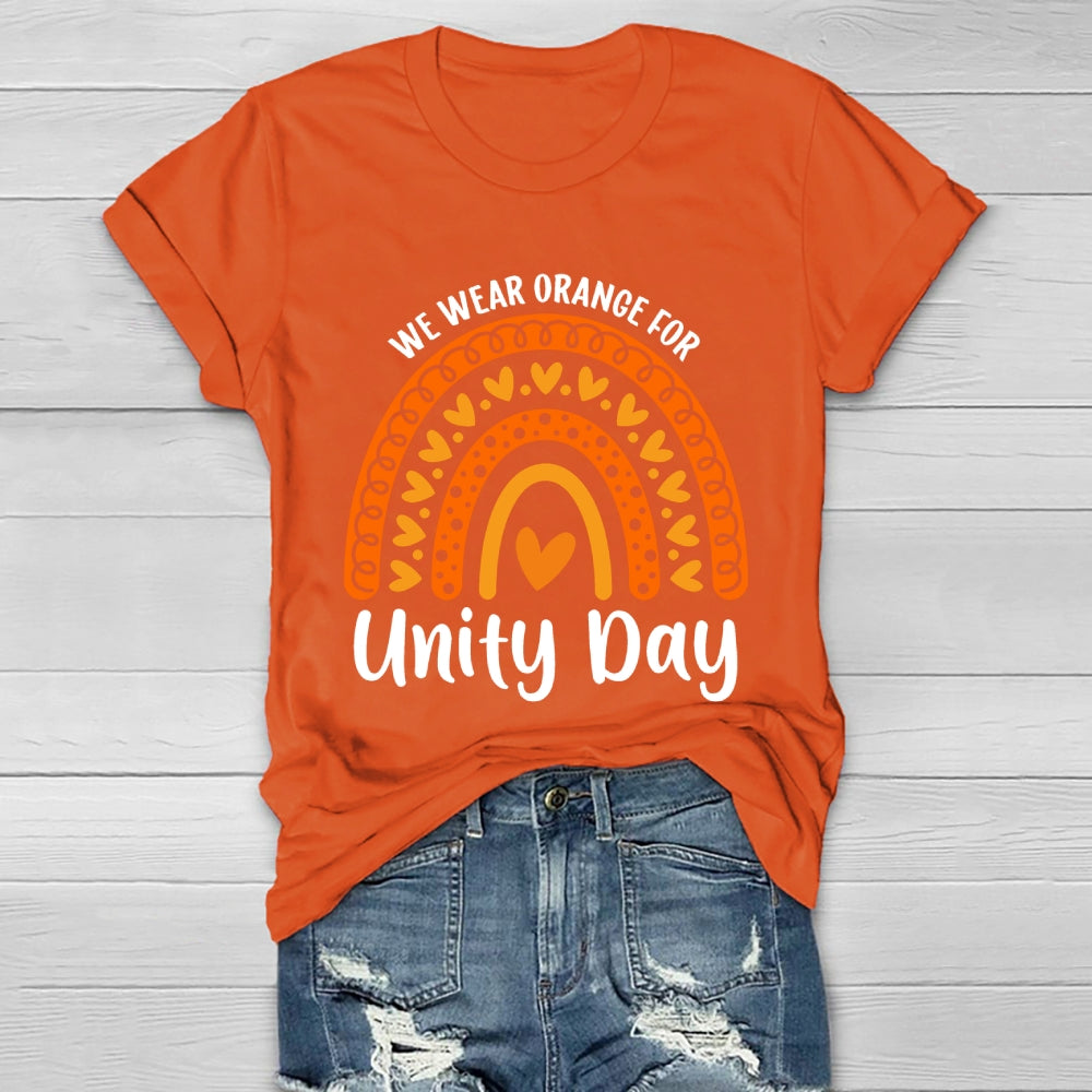 We Wear Orange For Unity Day  Healthwear T-shirt