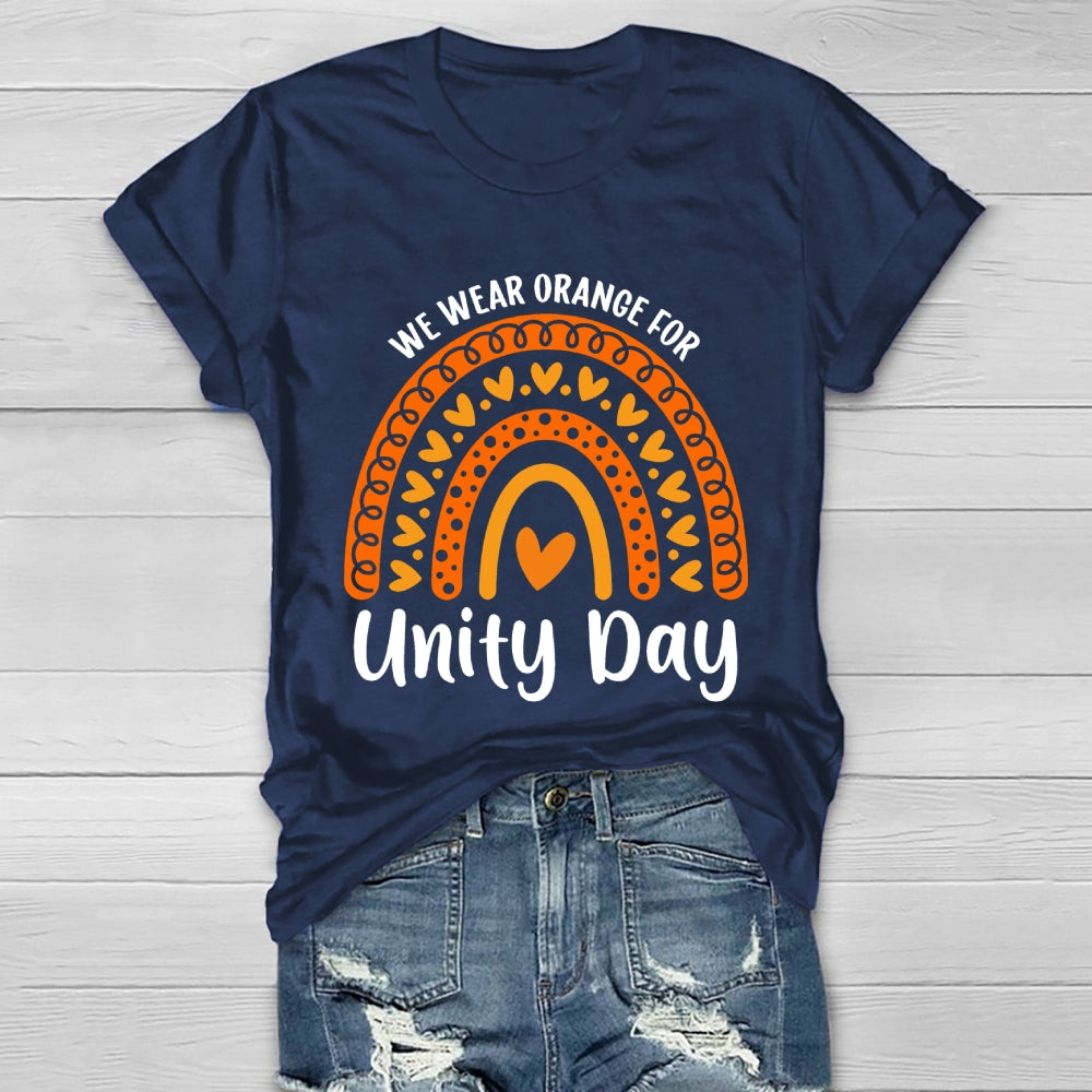 We Wear Orange For Unity Day  Healthwear T-shirt