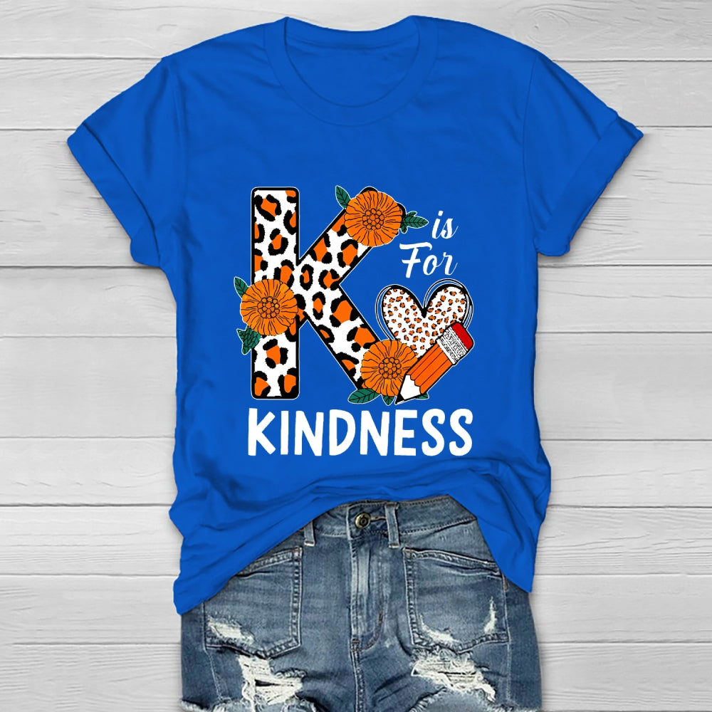 K Is For Kindness Healthwear T-shirt