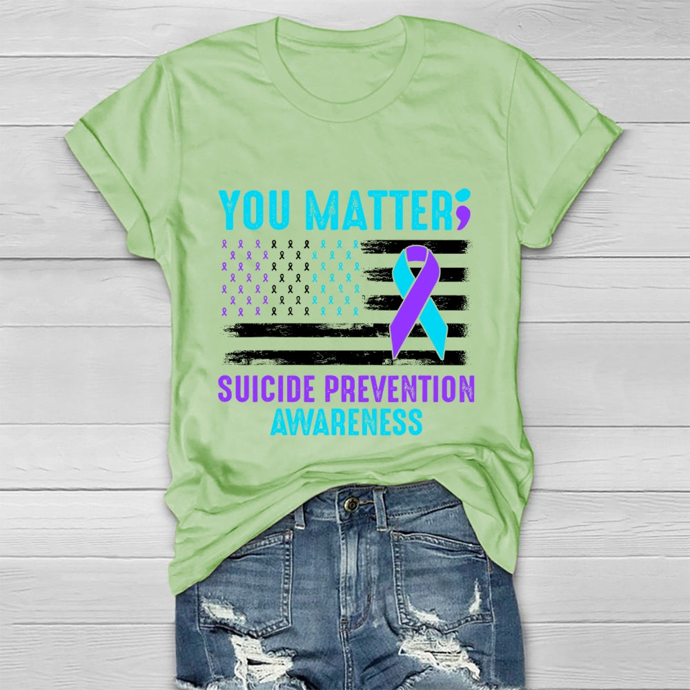 You Matter Suicide Prevention Healthwear T-shirt