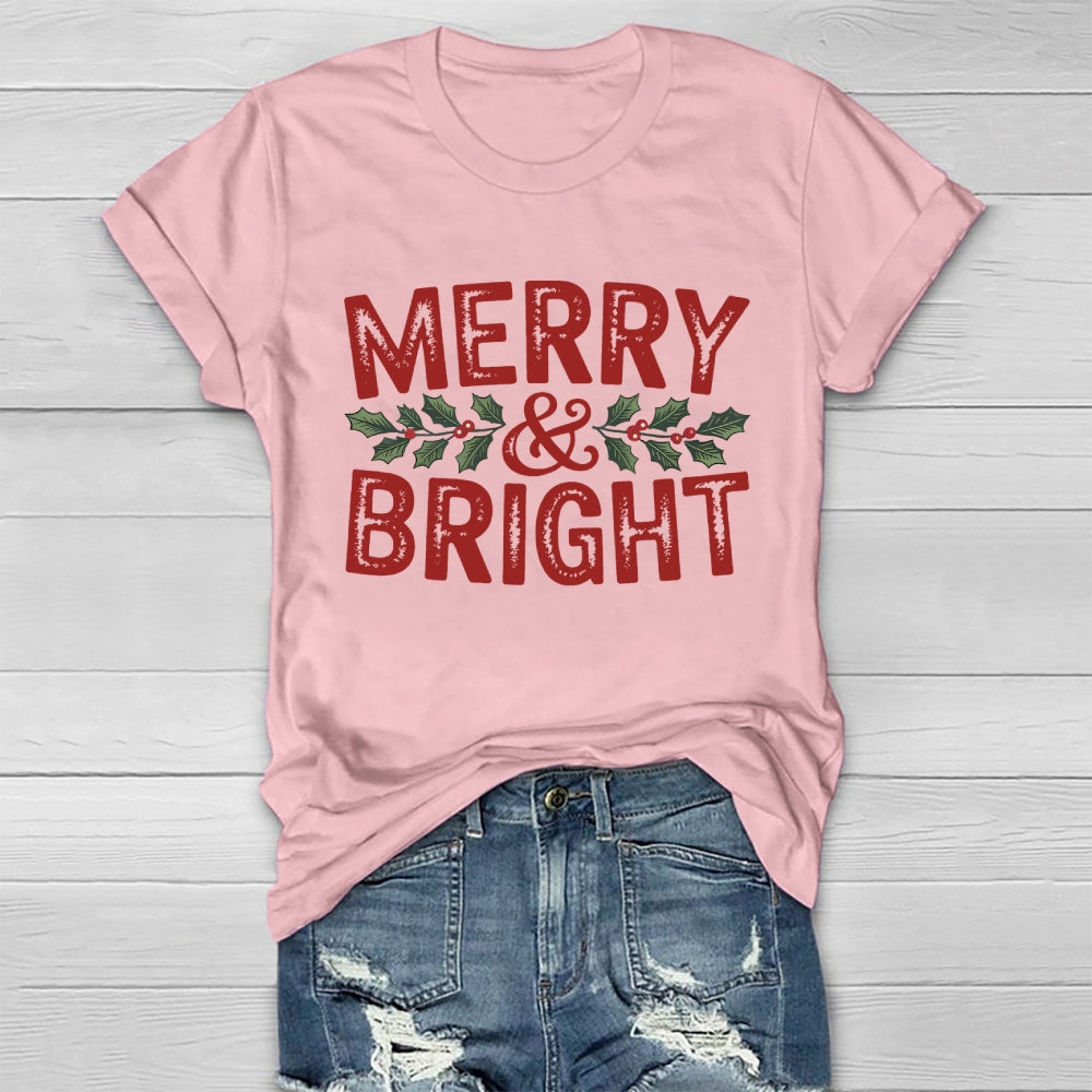 Merry And Bright  Healthwear T-shirt