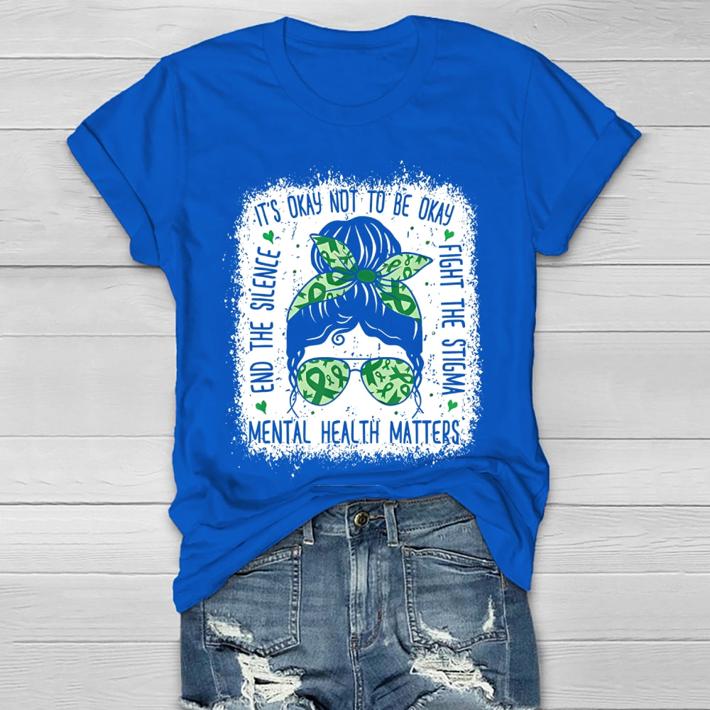 It's Ok Not To Be Ok Shirt Mental Health  Healthwear T-shirt